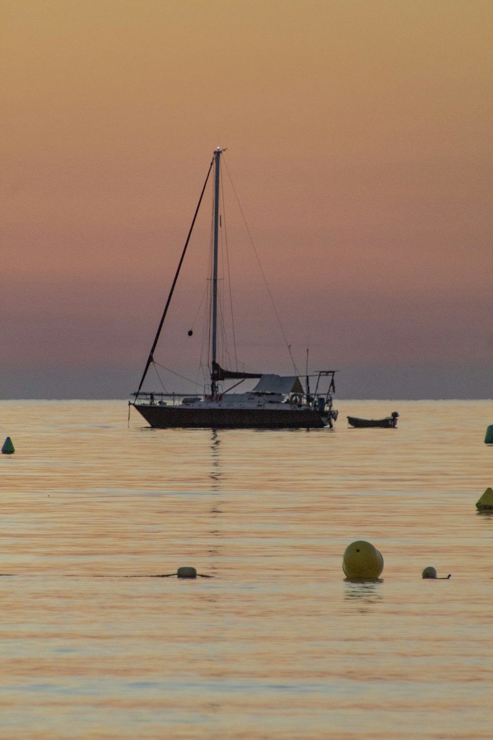 a boat in the water