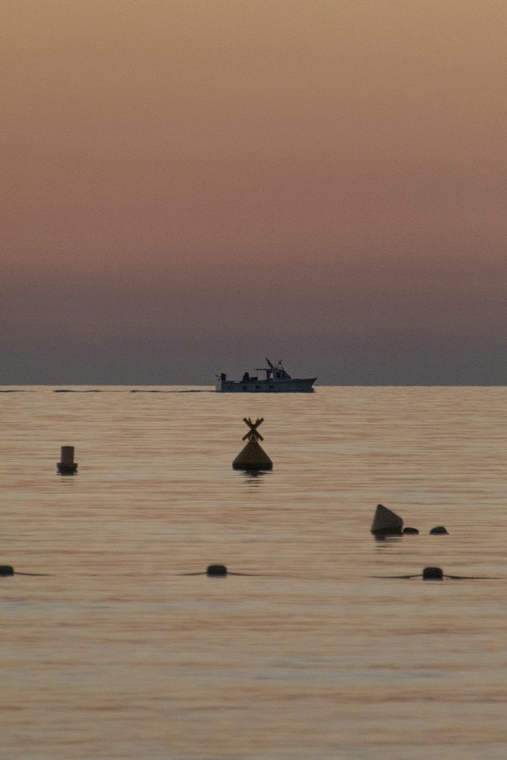 a boat in the water