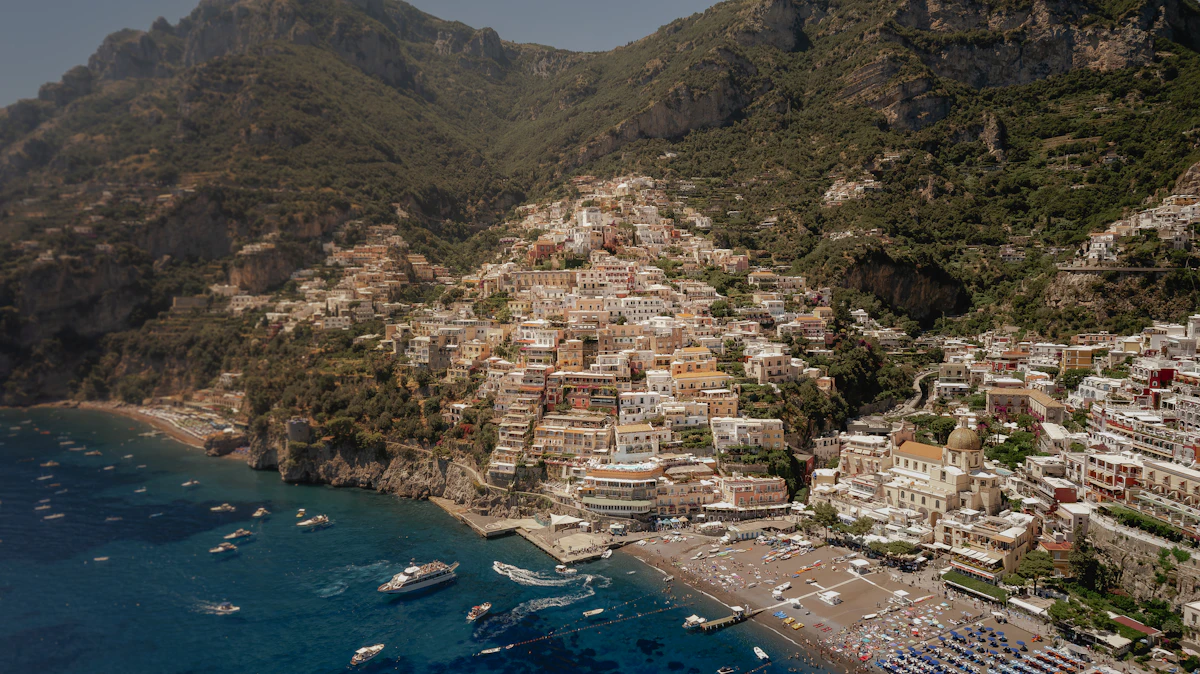 Positano on the Amalfi Coast, Italy