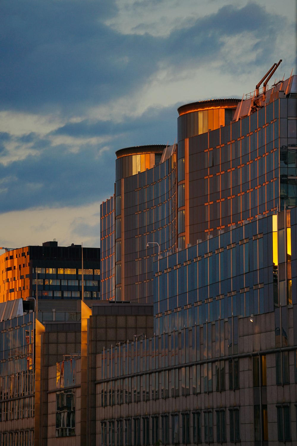 a building with a glass front