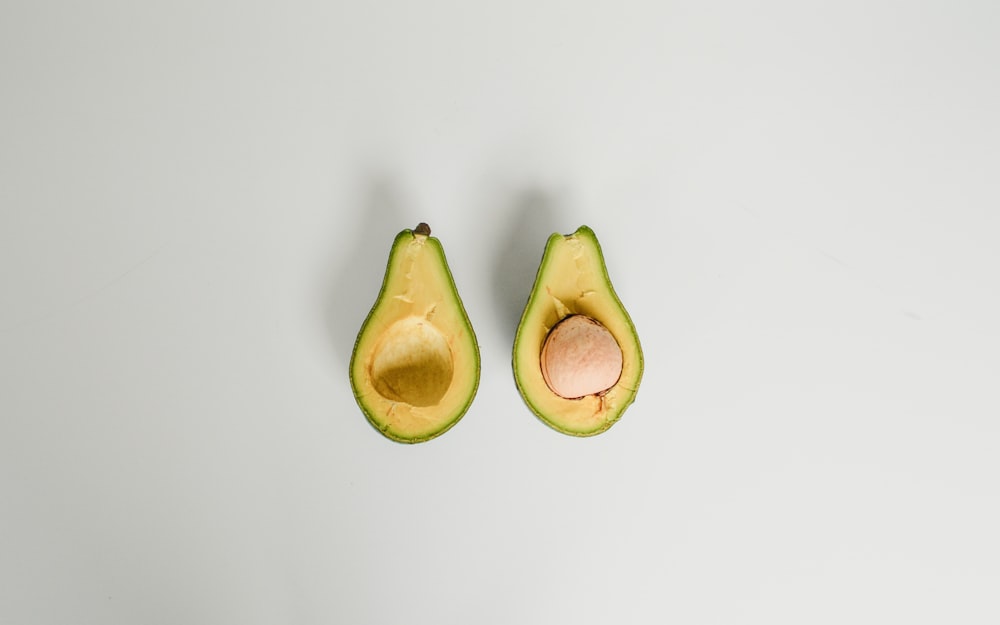 a close-up of a pear