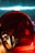 A red-tinted skull is visible, creating a dramatic and eerie effect. The lighting is striking, with a glowing blue and white background that gives a cosmic or futuristic feel.