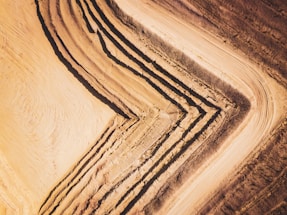 a large desert landscape