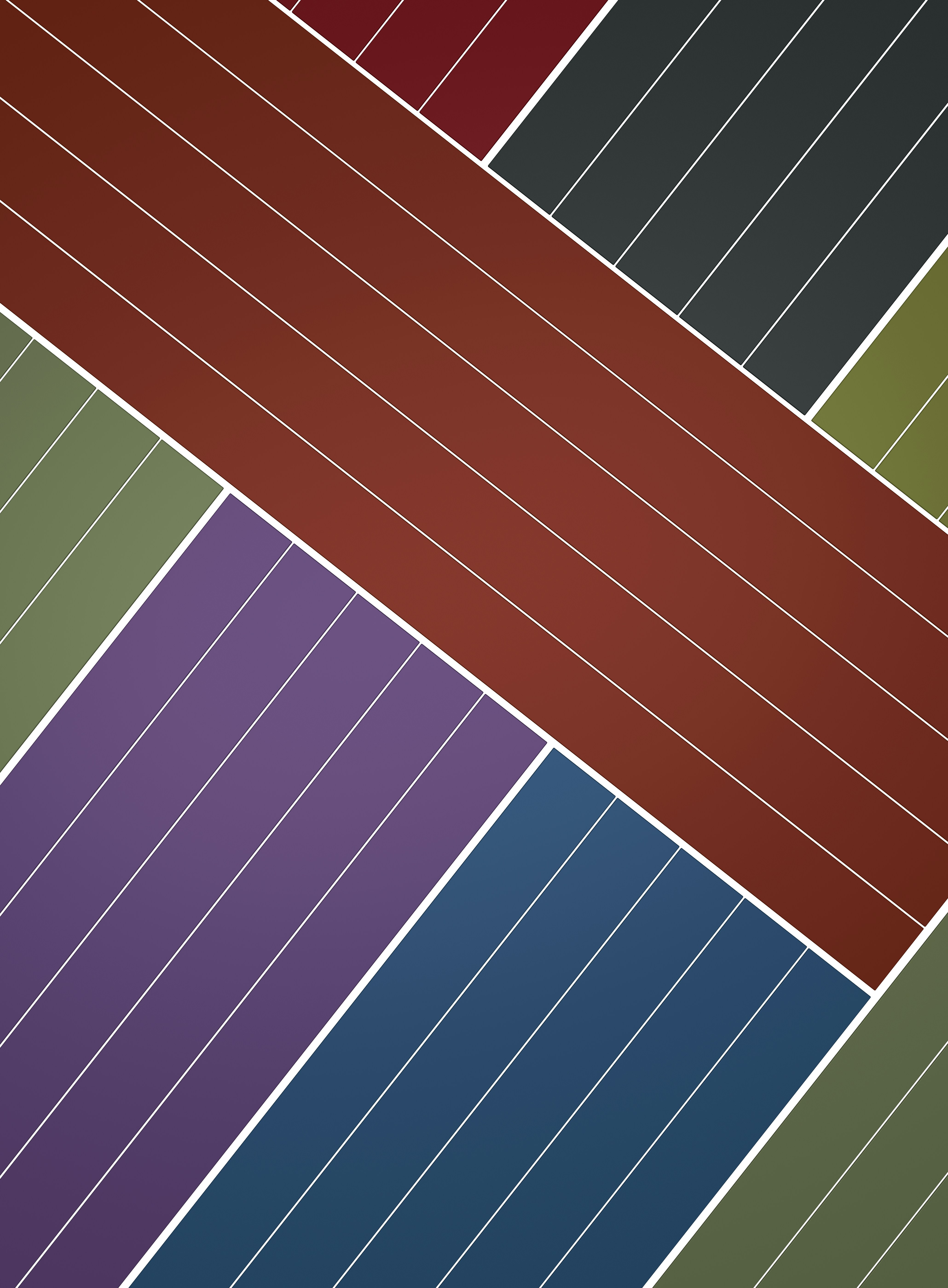 Example of a colorful infographic