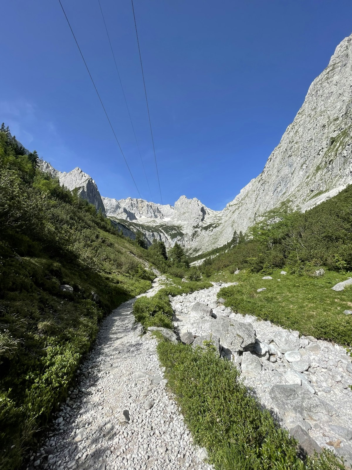 Chemin rocailleux en montagne, symbole des embûches d'un objectif mal découpé
