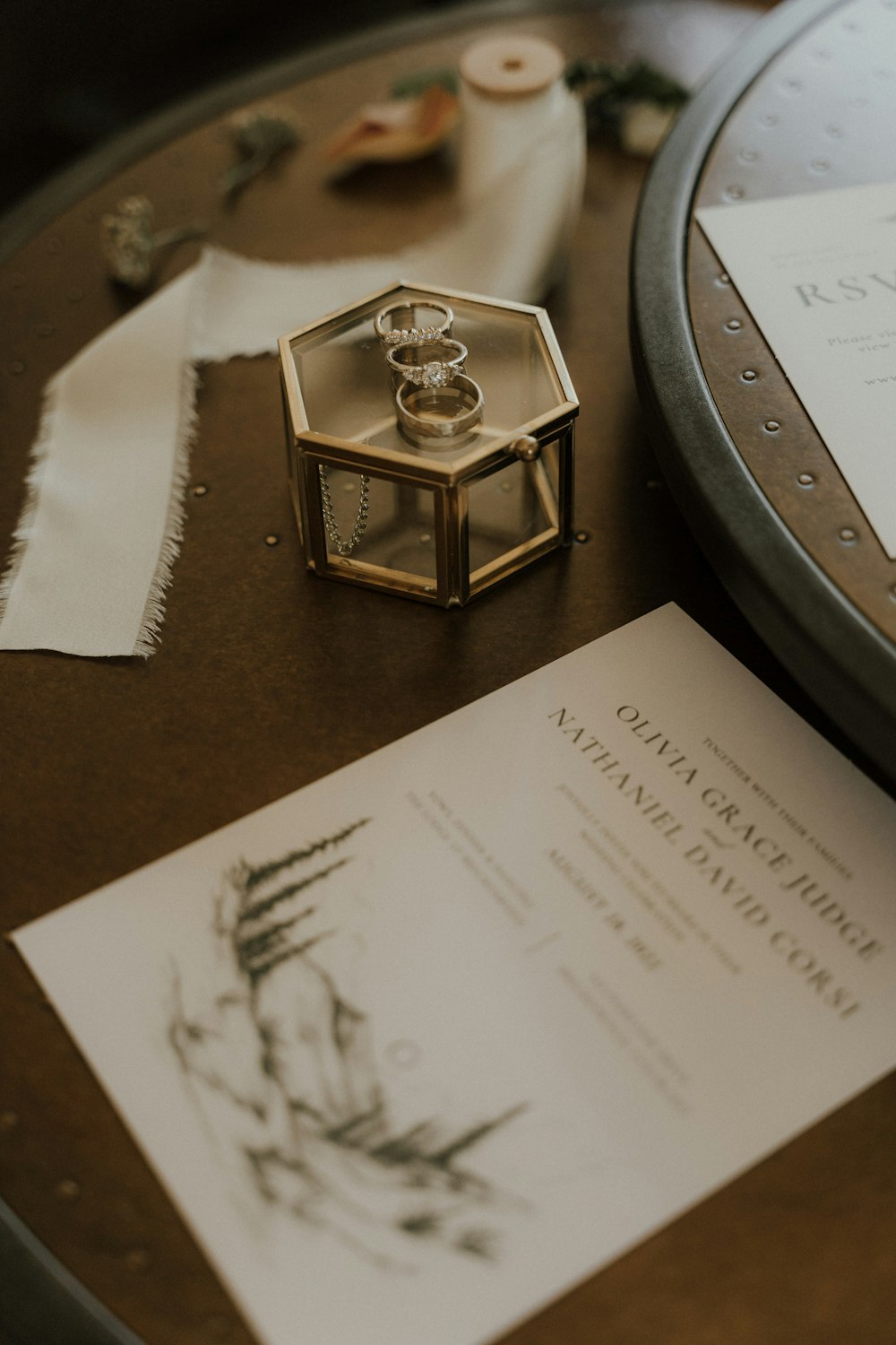 a watch on a table