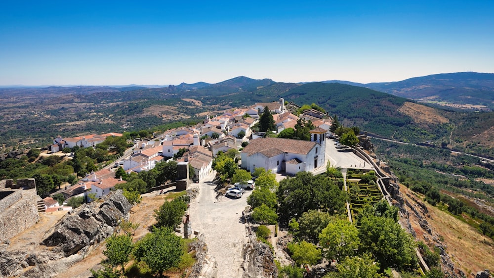 Un pueblo en las montañas