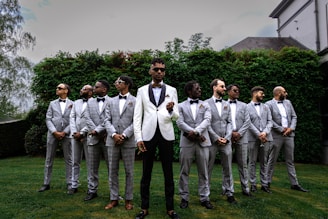 a group of men in suits