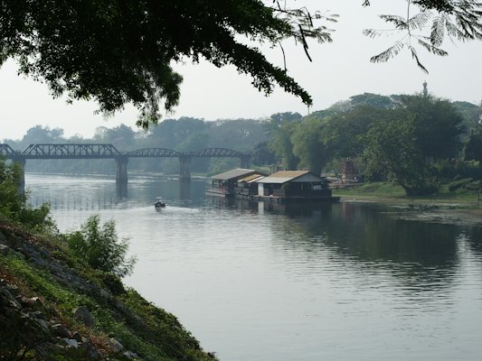 A bridge over a river — Kanchanaburi, Thailand