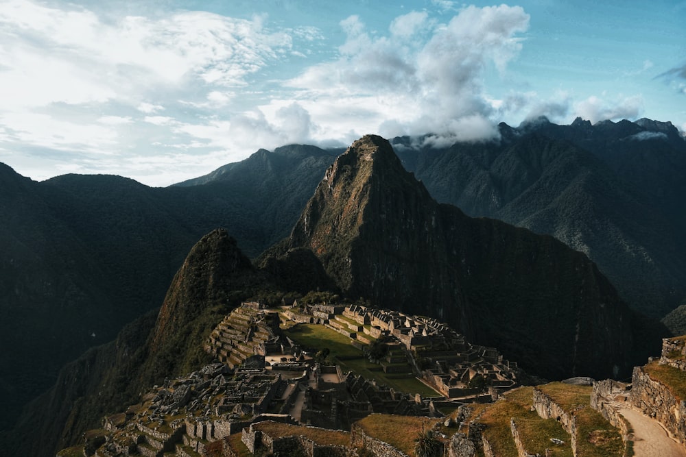 a city in the mountains