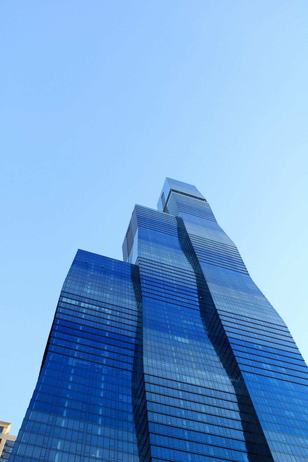 a low angle view of a building