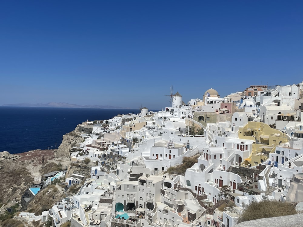 a city on a hill by the water