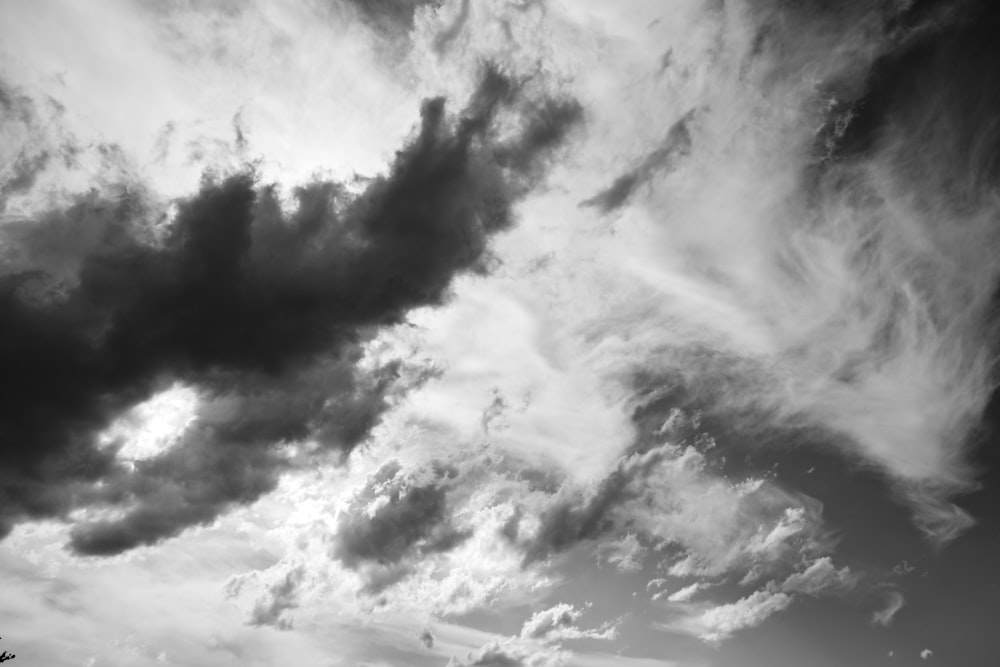 a large storm cloud