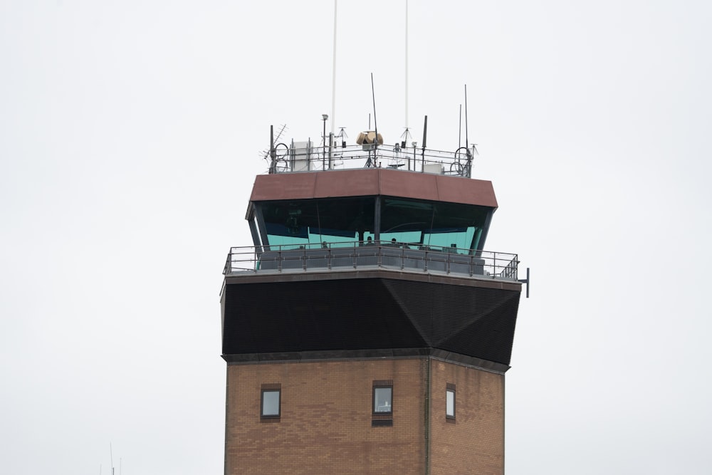 a tall building with a tower