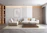 A bright, airy living room featuring a sleek, modern sofa from erdvėja with soft cushions.
