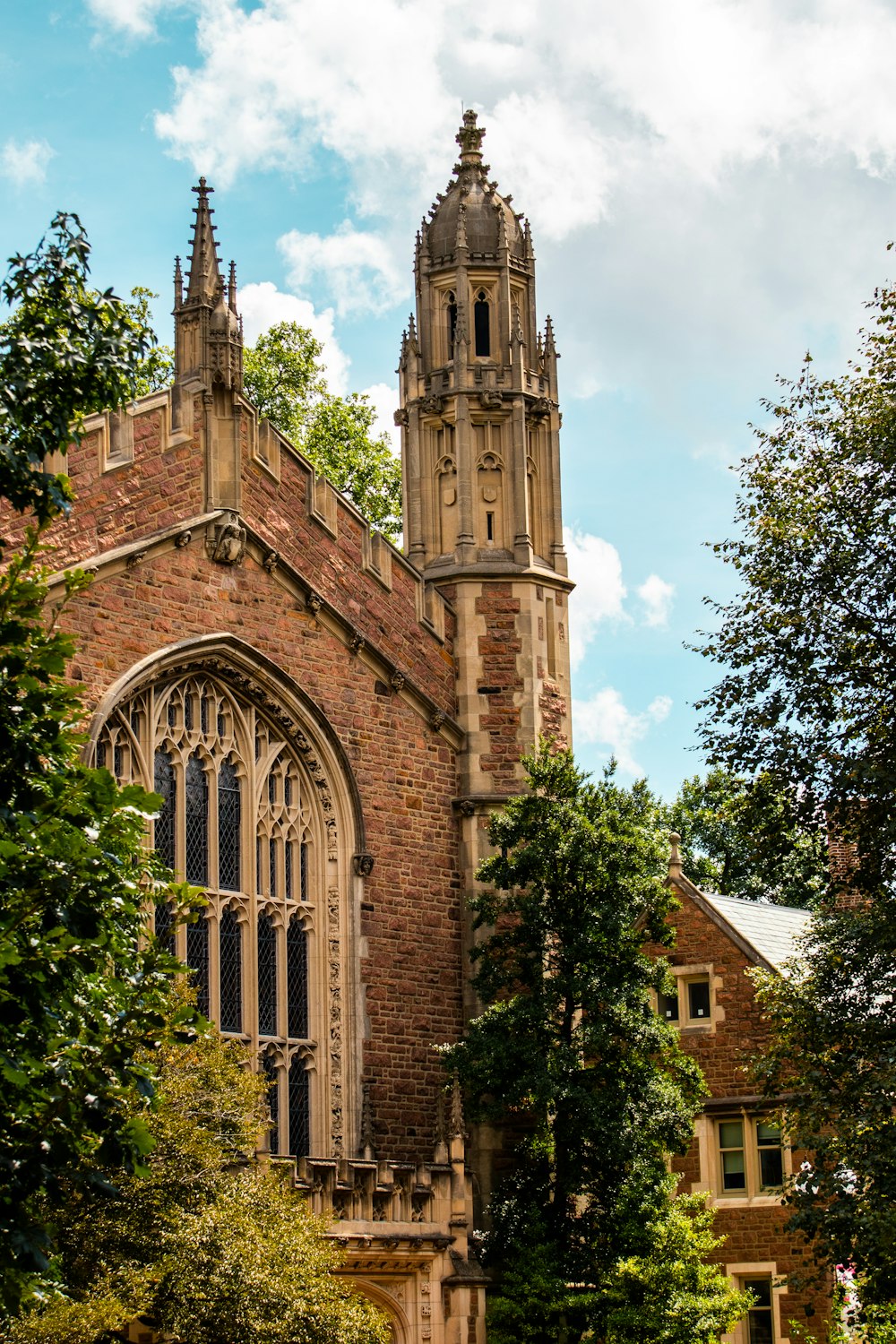 a tall building with a tower