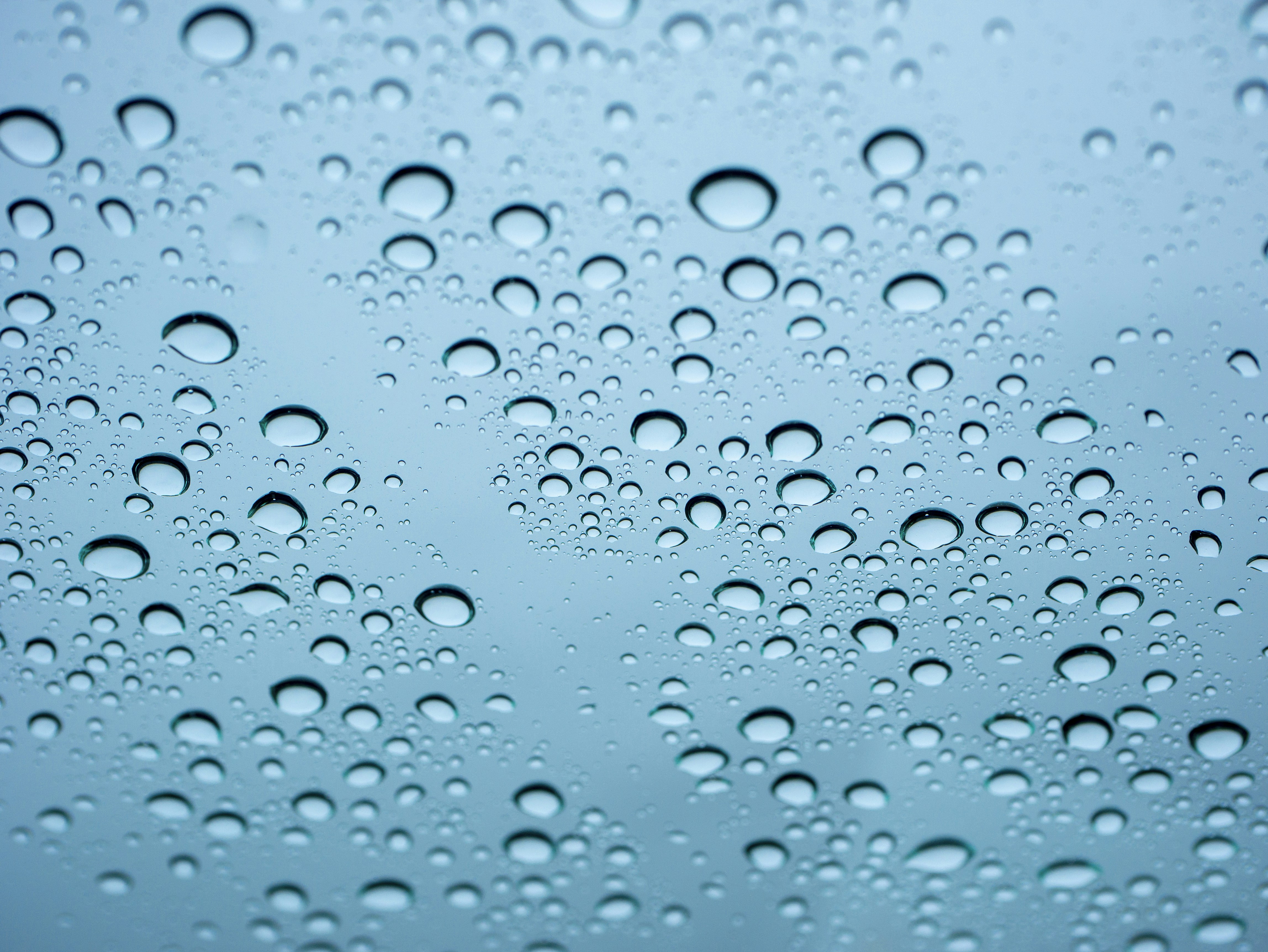 water drops on a window