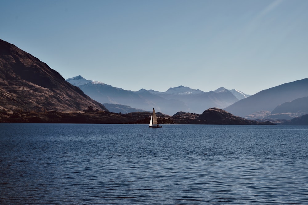 a sailboat in the water