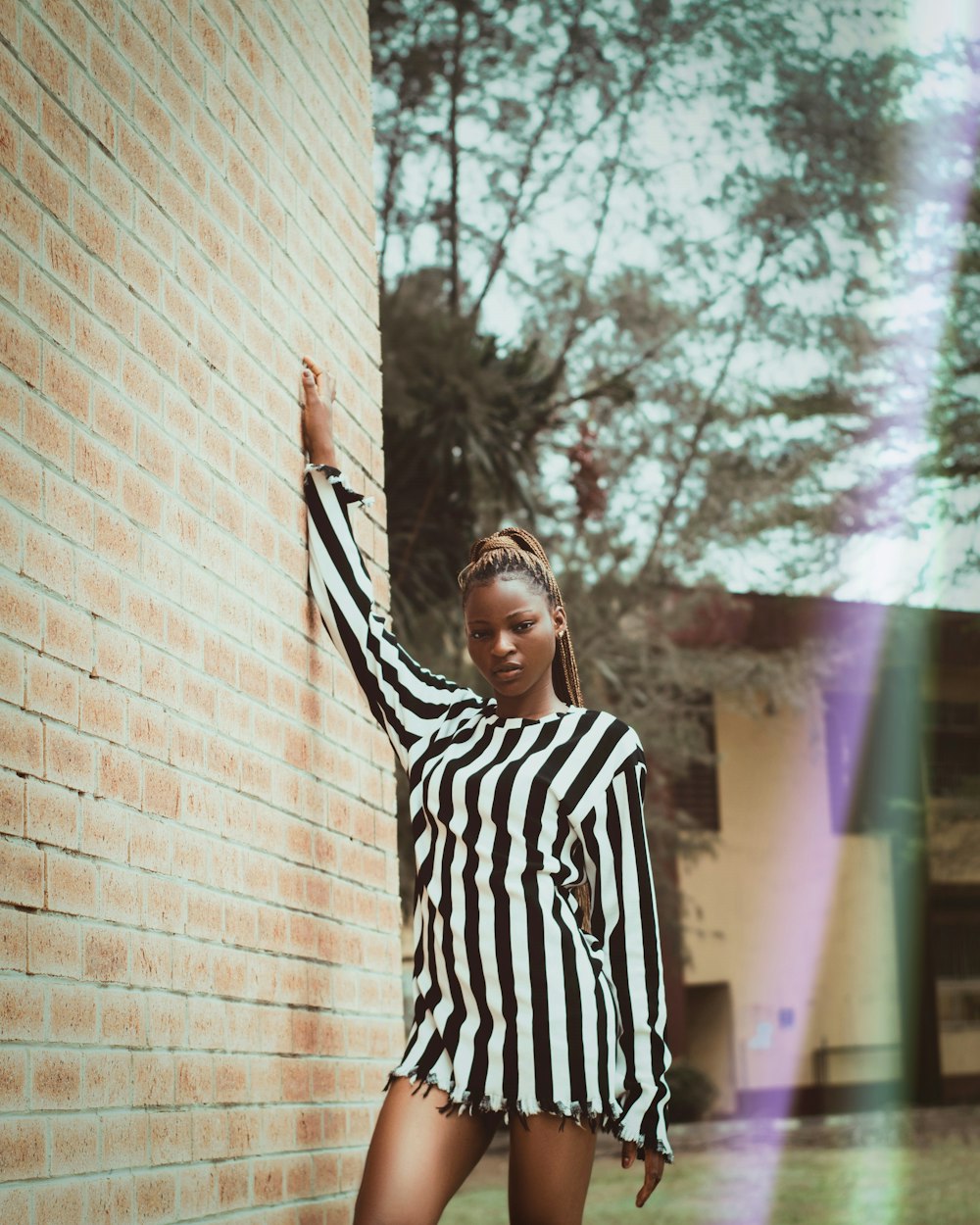 a woman posing for a picture