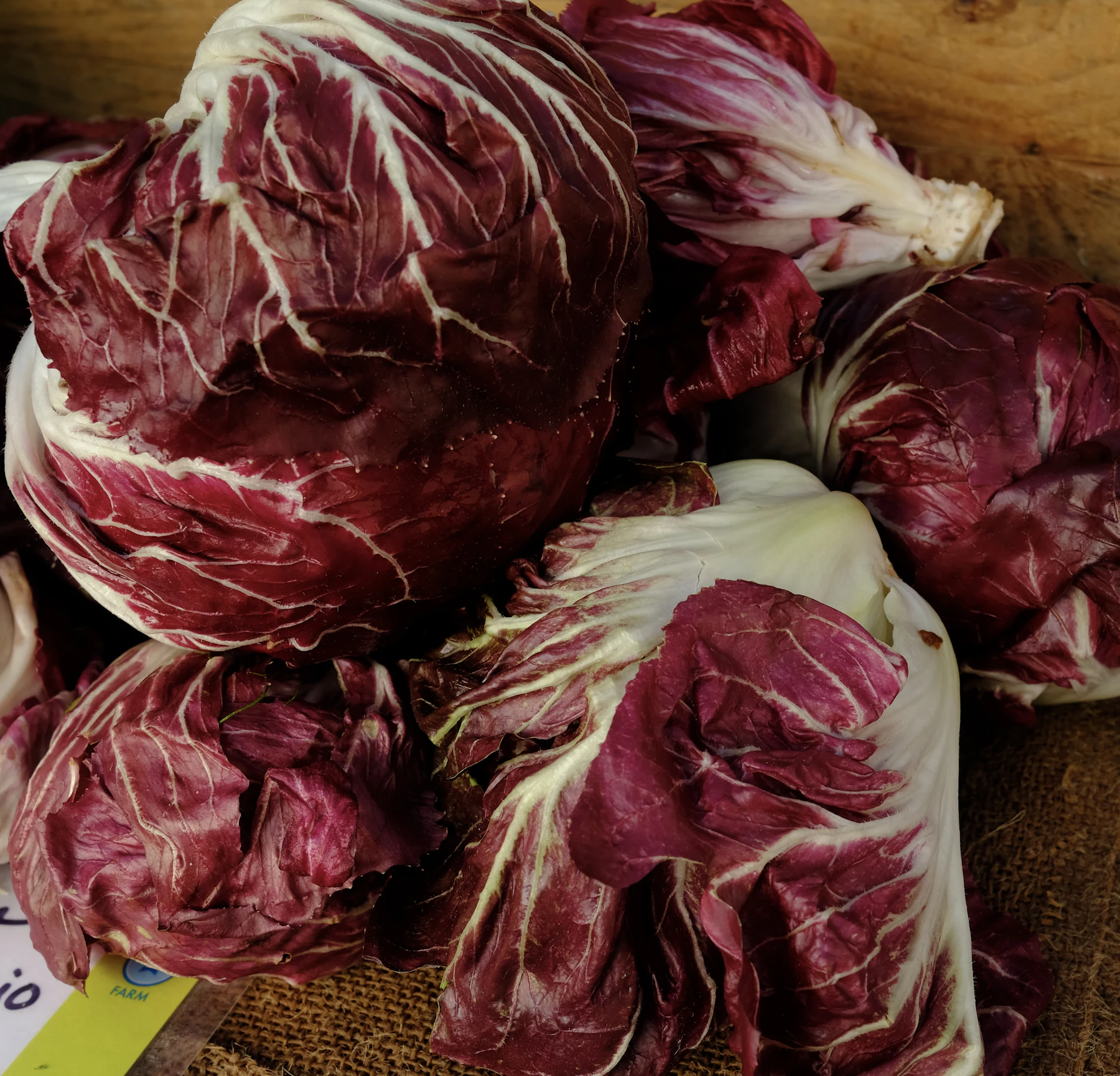 Red seasonal produce at a farmers market for Mediterranean vegetarian dishes