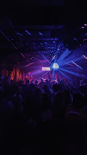 a crowd of people at a concert