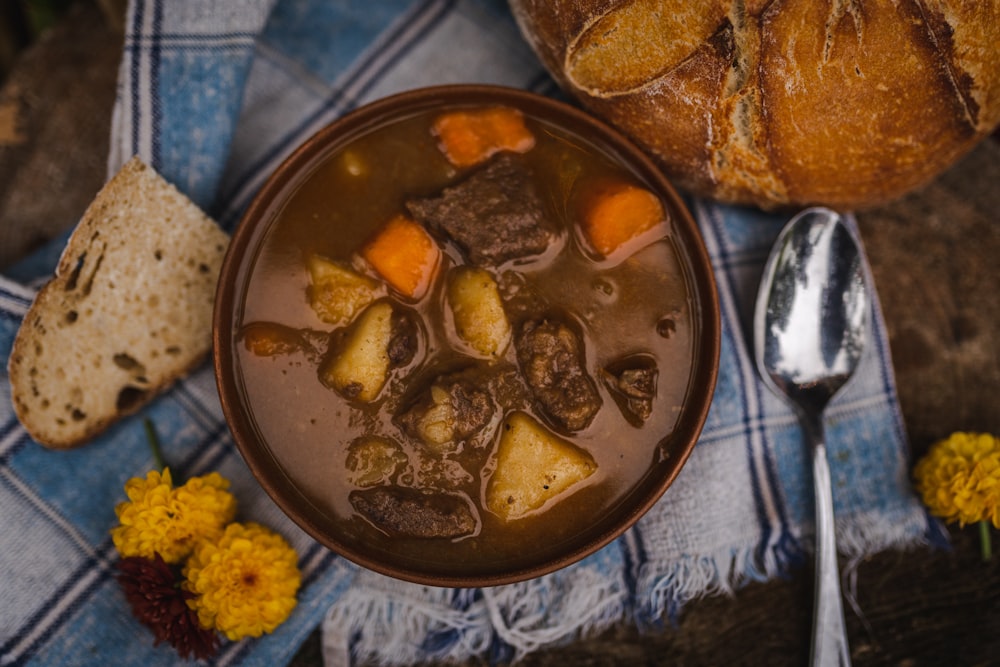 eine Schüssel mit Essen