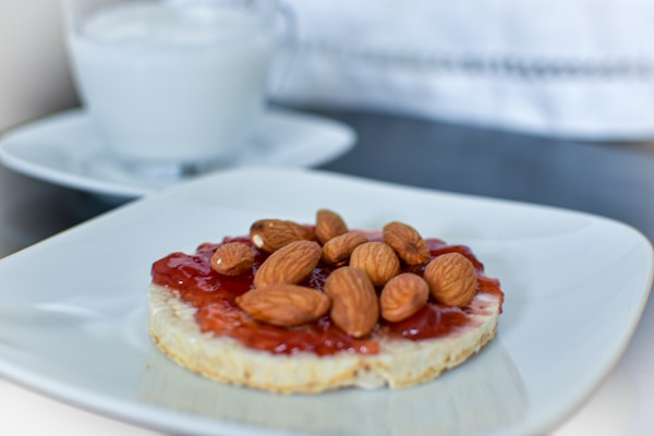 Ricotta met Honing en Amandelen