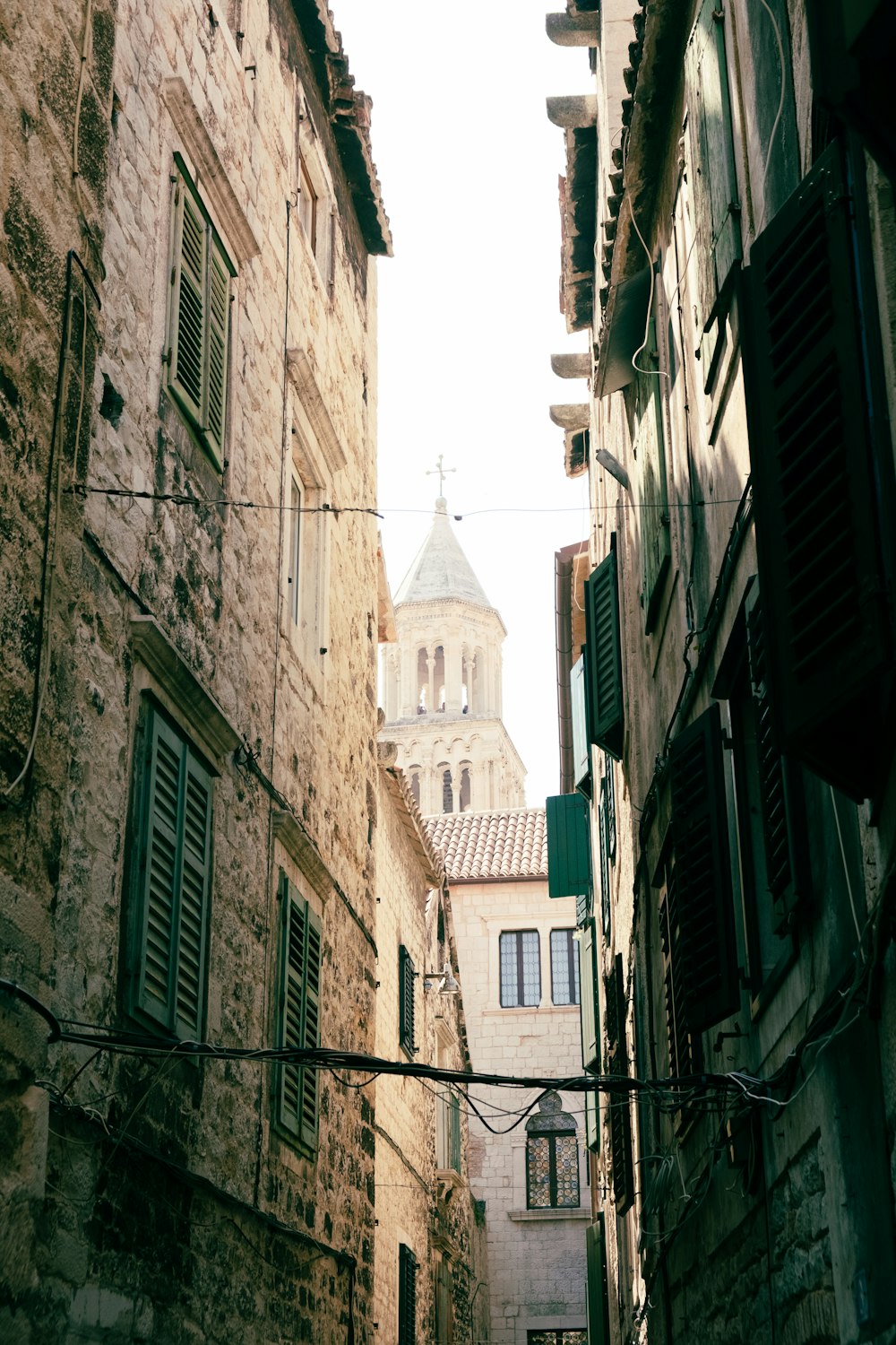 a street with buildings on both sides