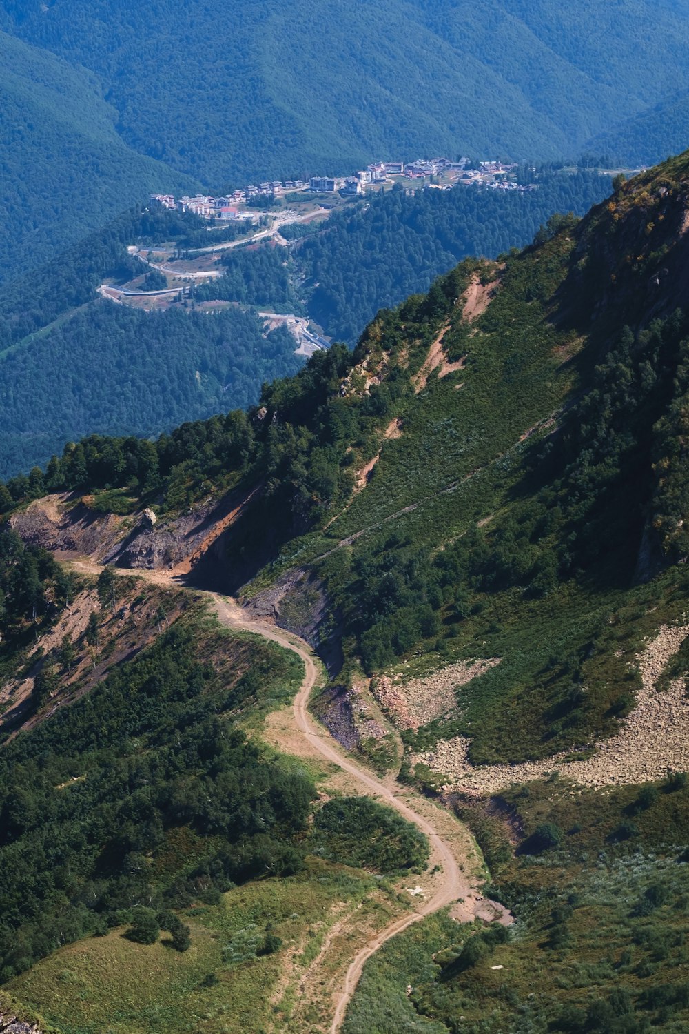 a river running through a valley