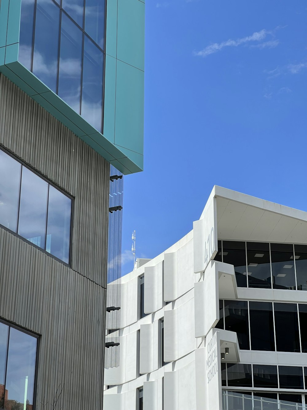 a low angle view of a building