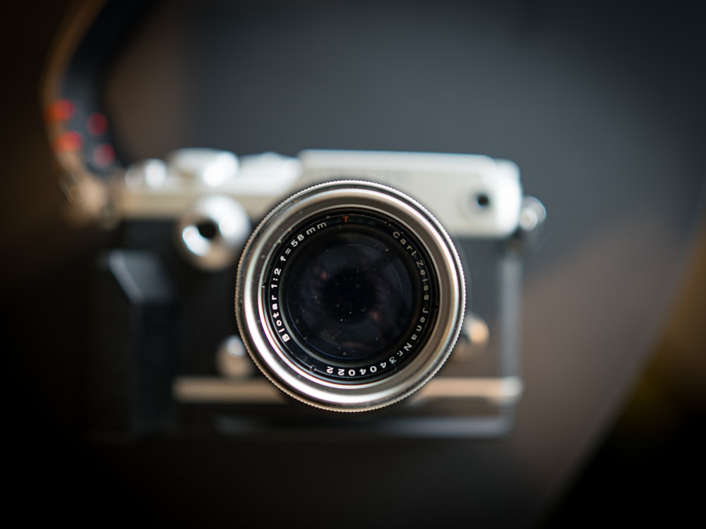 a close up of a camera