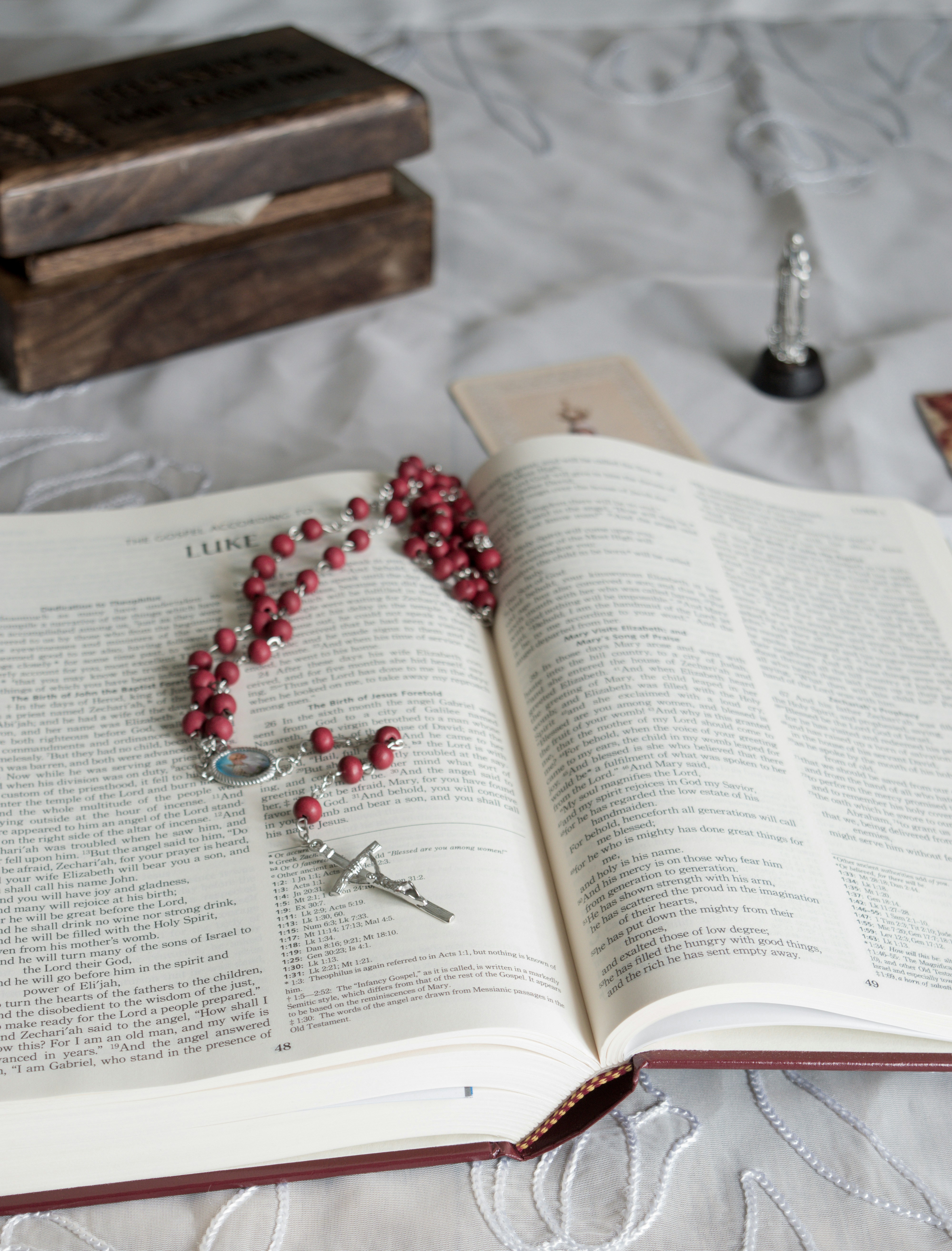 Handcrafted Sacred Rosary Beads