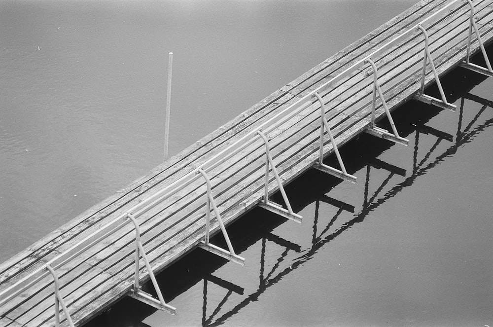 a bridge over water