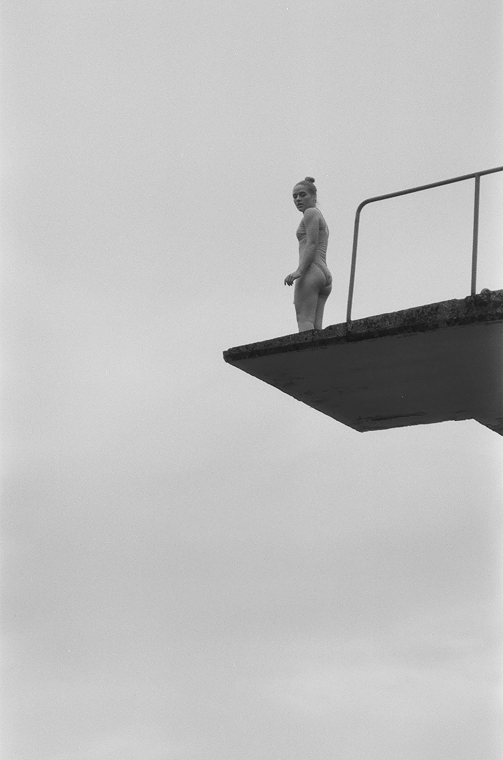 a statue on a roof