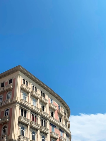 An elegant completed building by Grace Heaven Constructions.