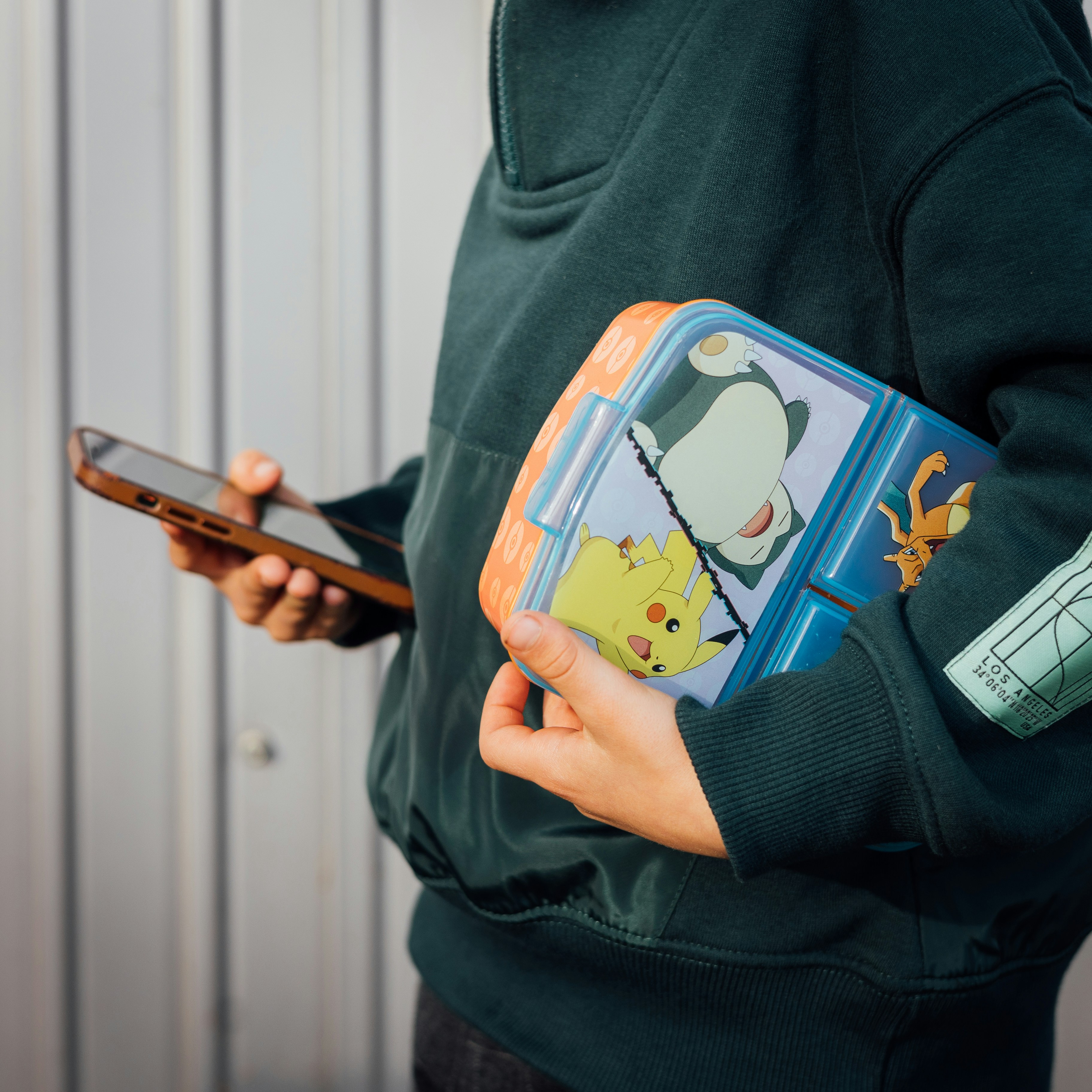 a person holding a tablet