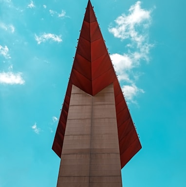 a tall tower with a pointed top