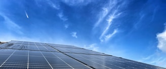 a close-up of a solar panel