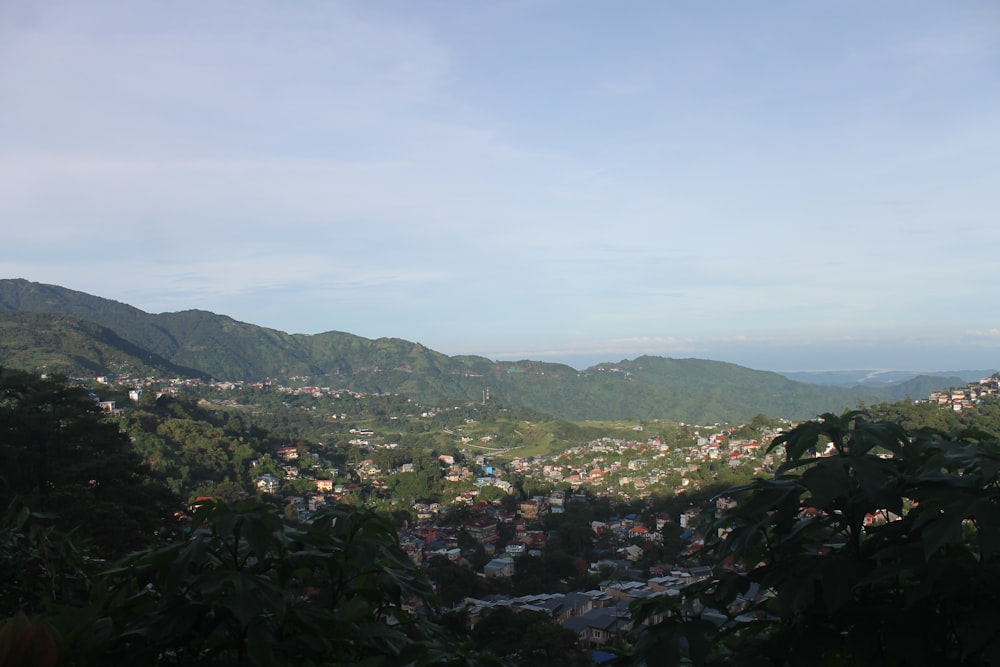 a city in the mountains