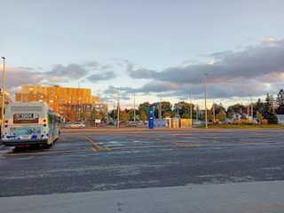 a bus on the street
