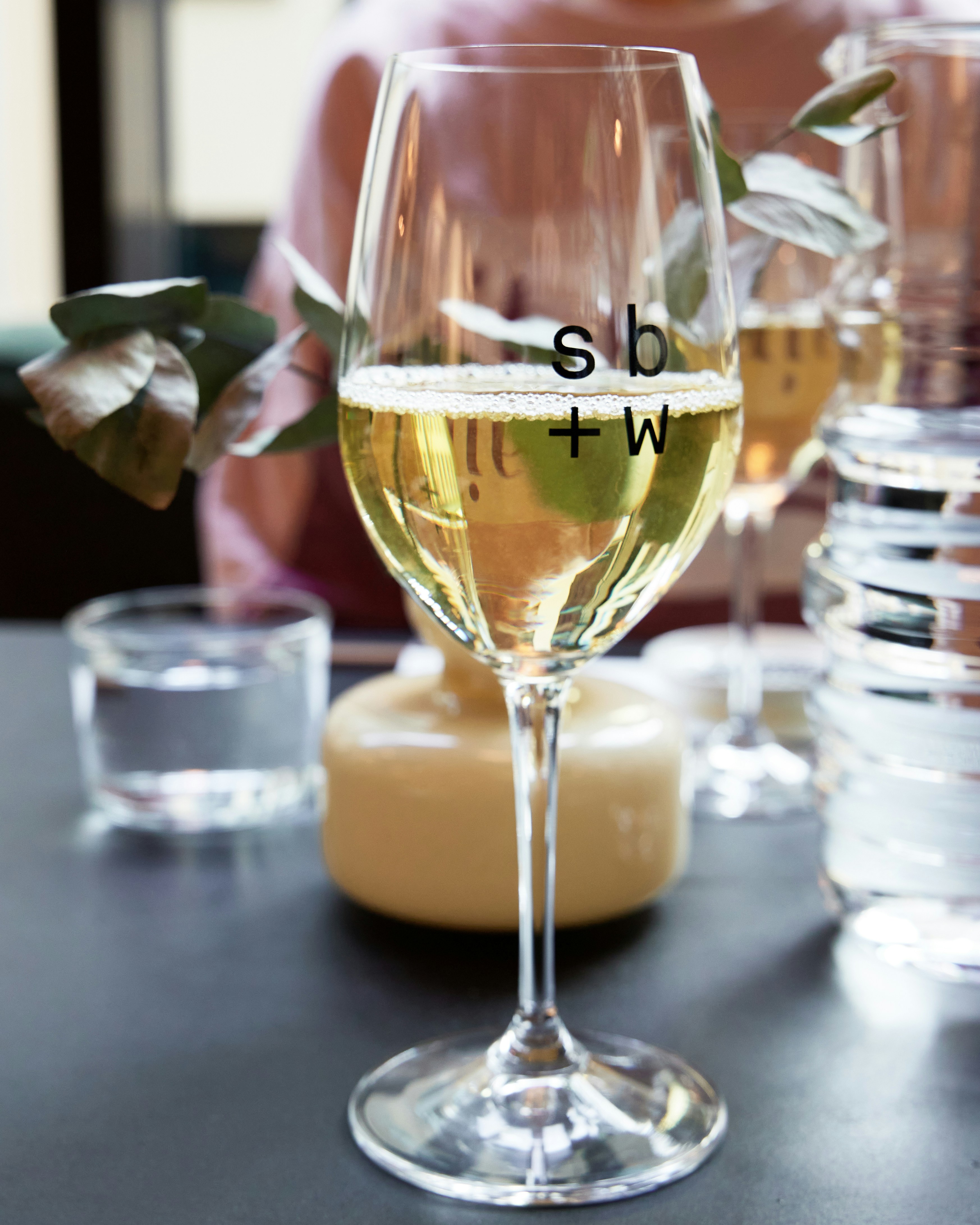 Personalized Champagne Flute