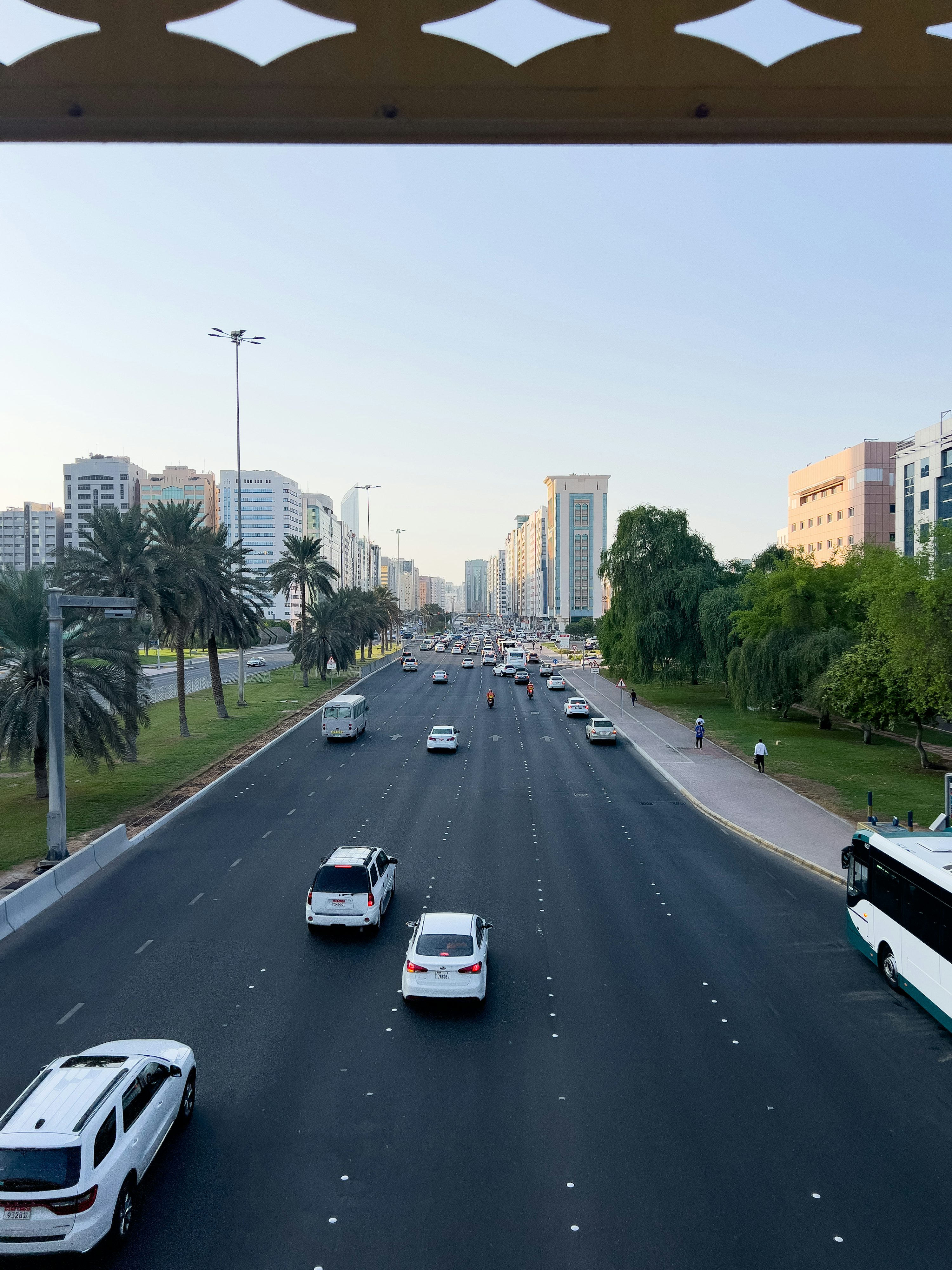 a busy street with cars