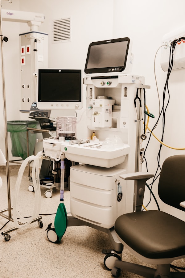 Professional dental workspace