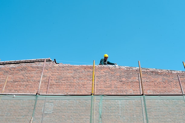 Brick Construction Worker