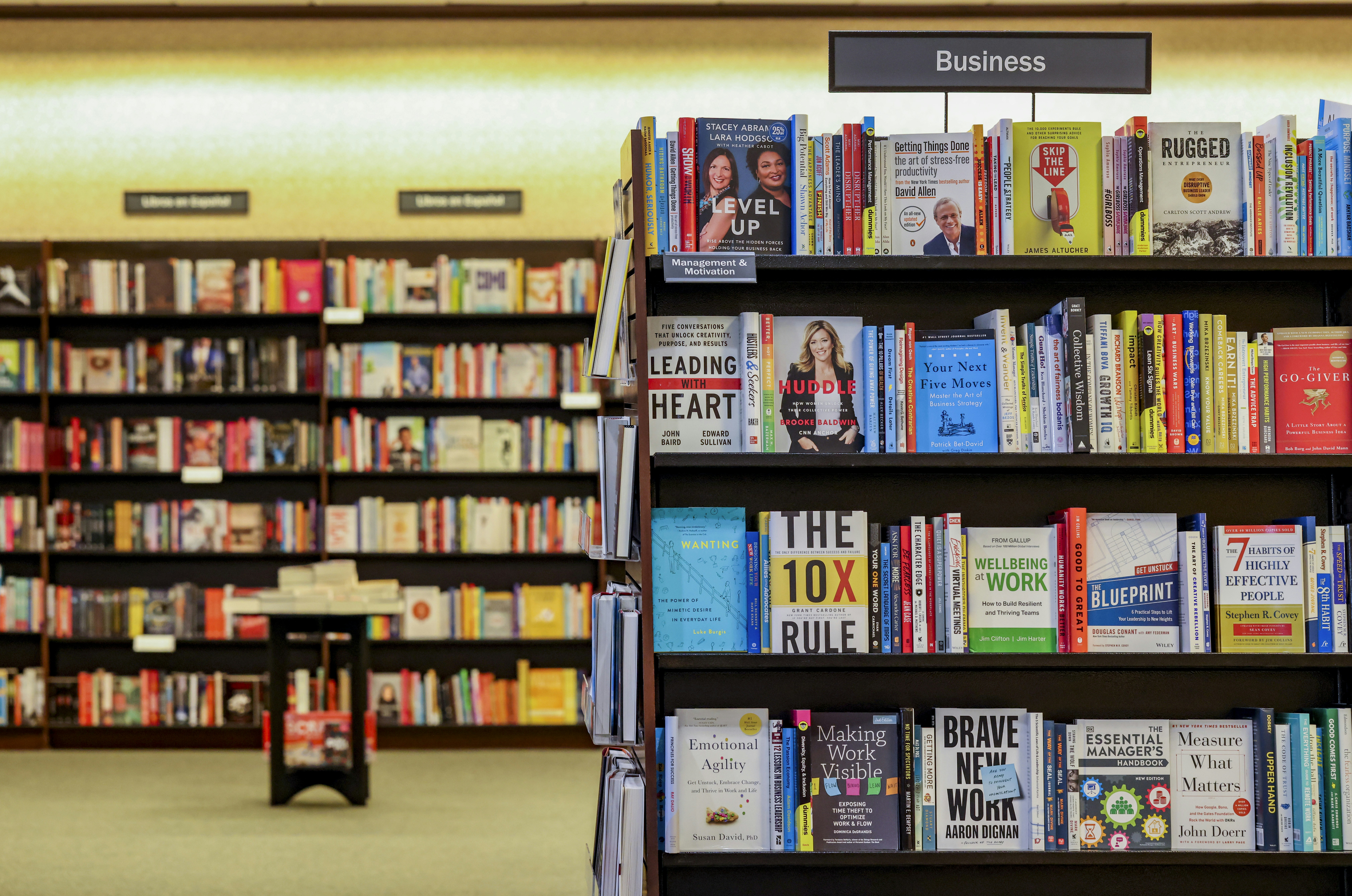 a shelf with books on it