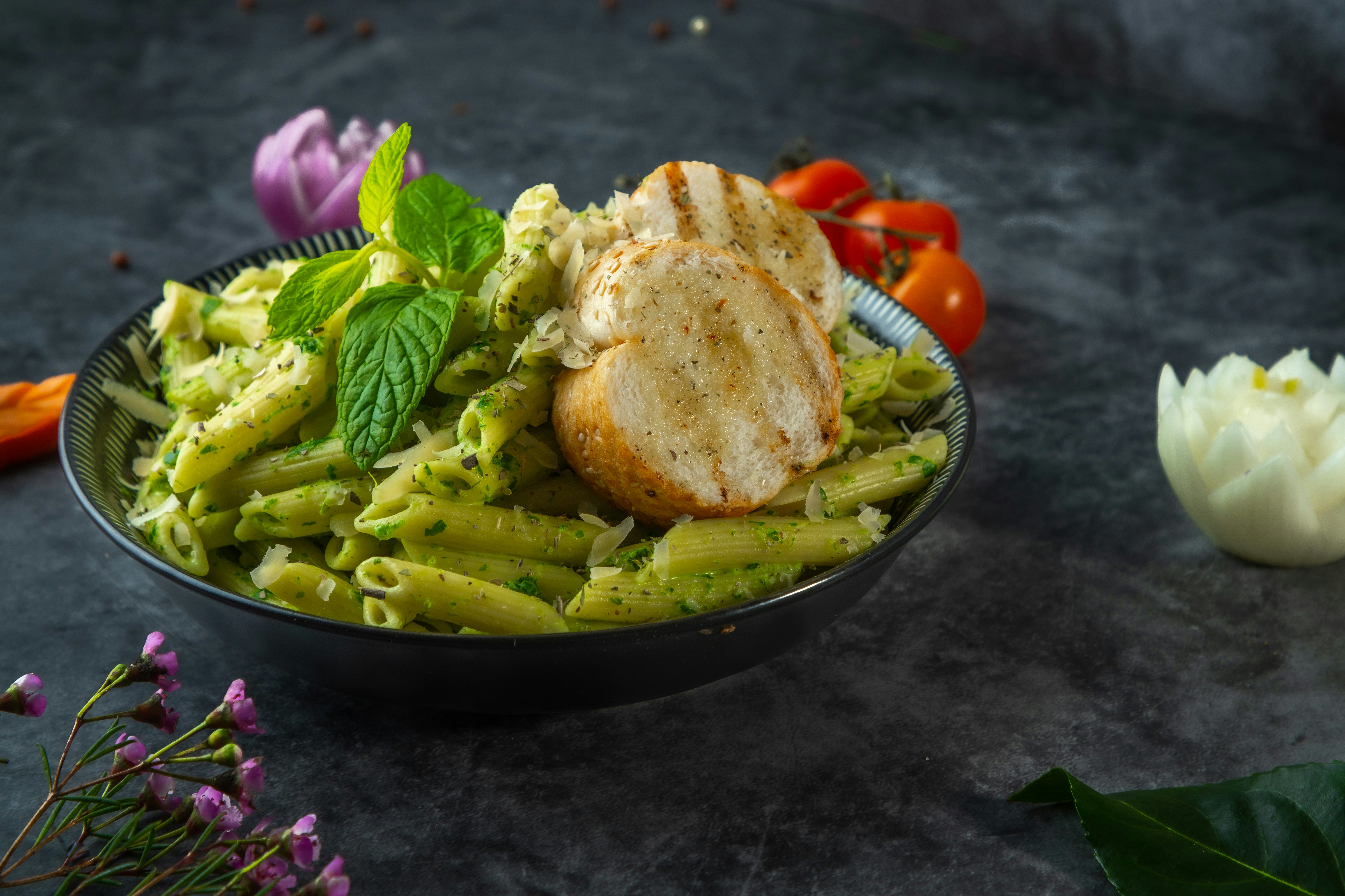 Thai Green Curry Pasta Fusion