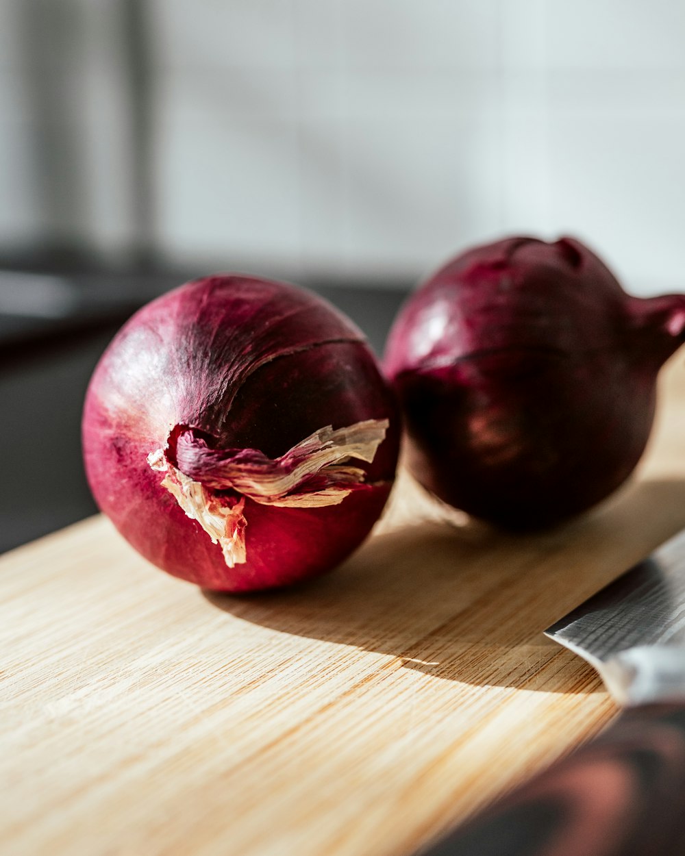 a couple of red onions