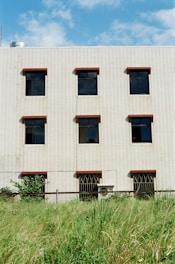 a building with windows