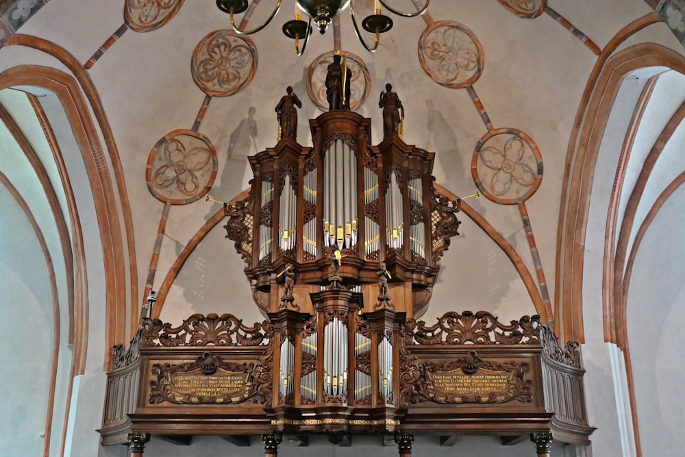 a large ornate organ