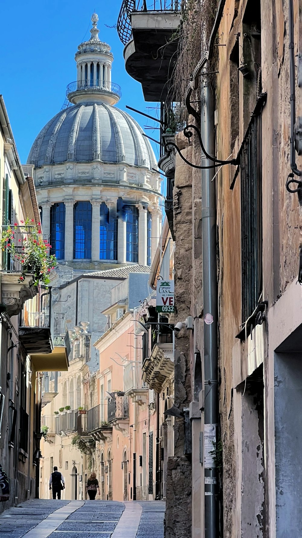 a street with buildings on both sides